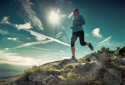 Joggen is een ideale activiteit om meer calorieën te
verbranden