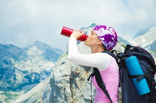 Drinken op touren om vochtverlies te compenseren
