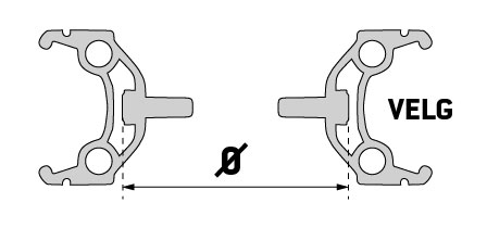 Velgdiameter fiets